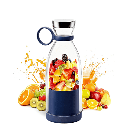 Extracteur de Jus Portable Rechargeable – Bleu