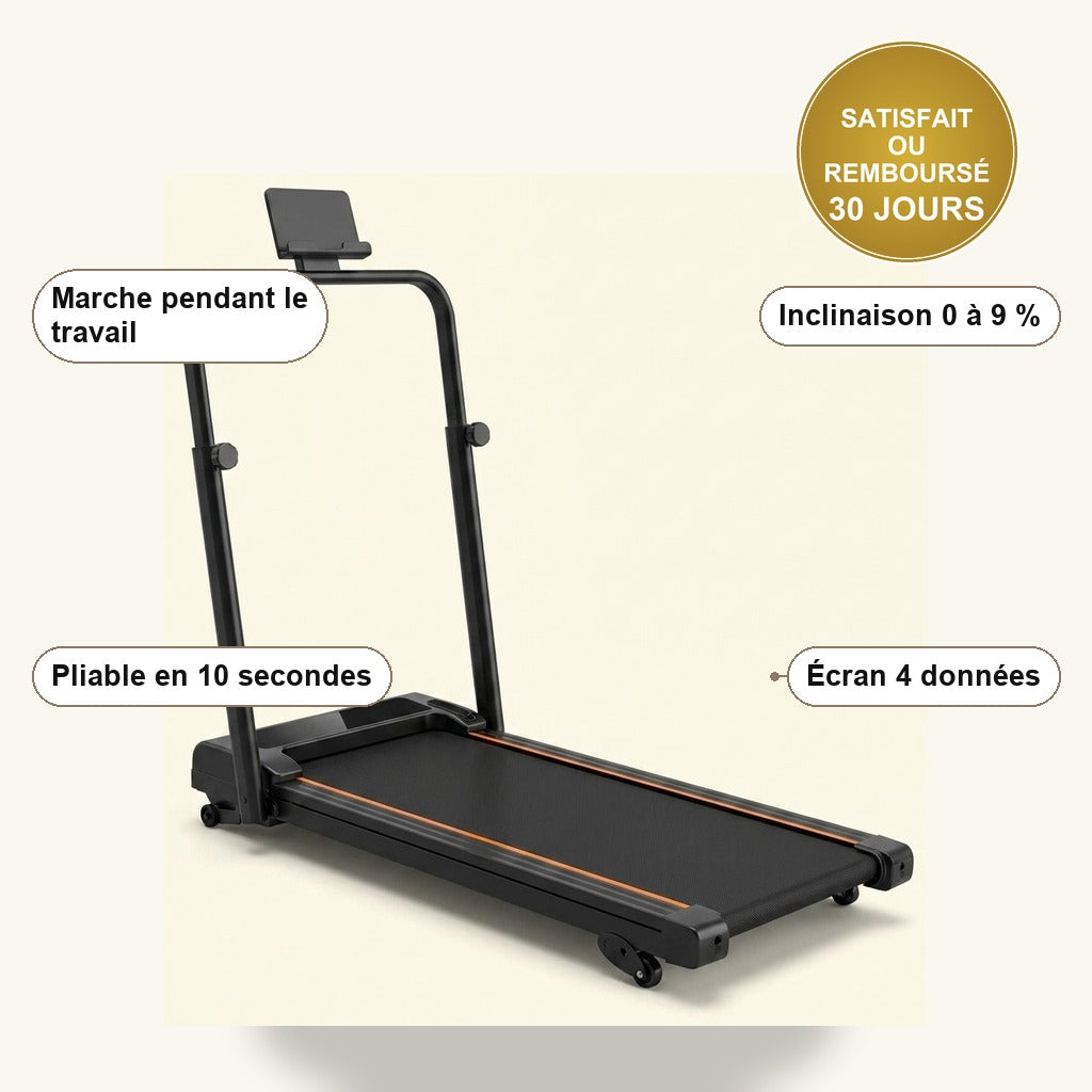 Tapis de Marche Pliable Sous Bureau