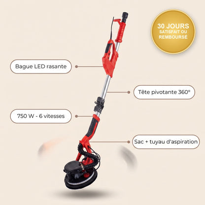PlanoLux™ – Ponceuse Girafe Murale à LED 850 W
