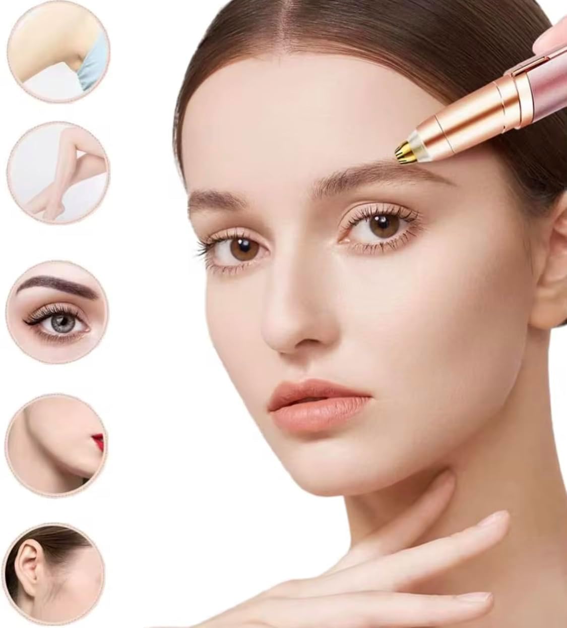 GlissEclat™ – Épilateur Visage 2-en-1 Sans Douleur