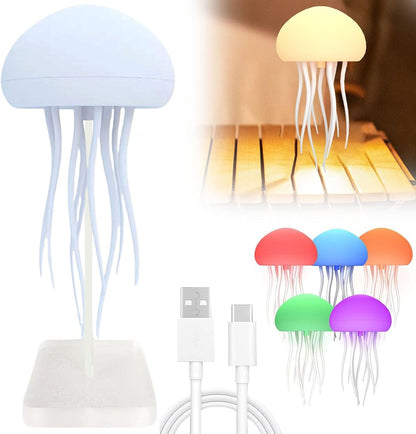 Méduse Hypnotique™ – Lampe LED Méduse Flottante