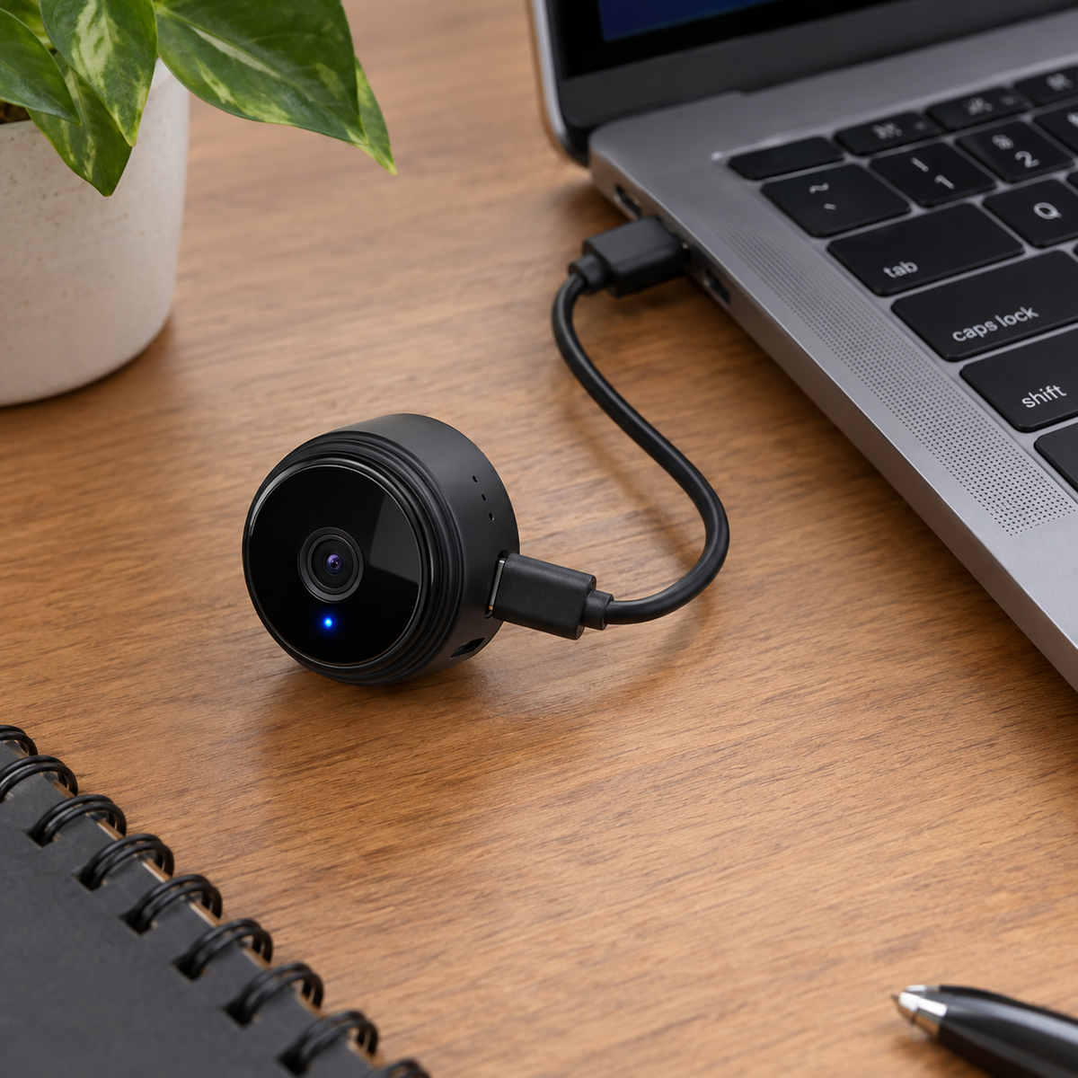 Mini Caméra Espion WiFi Full HD 1080p — Vision Nocturne