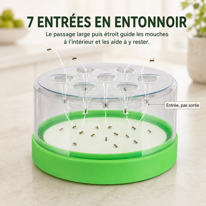 FlyTrap Éco™ – Piège à Moucherons Lavable & Réutilisable