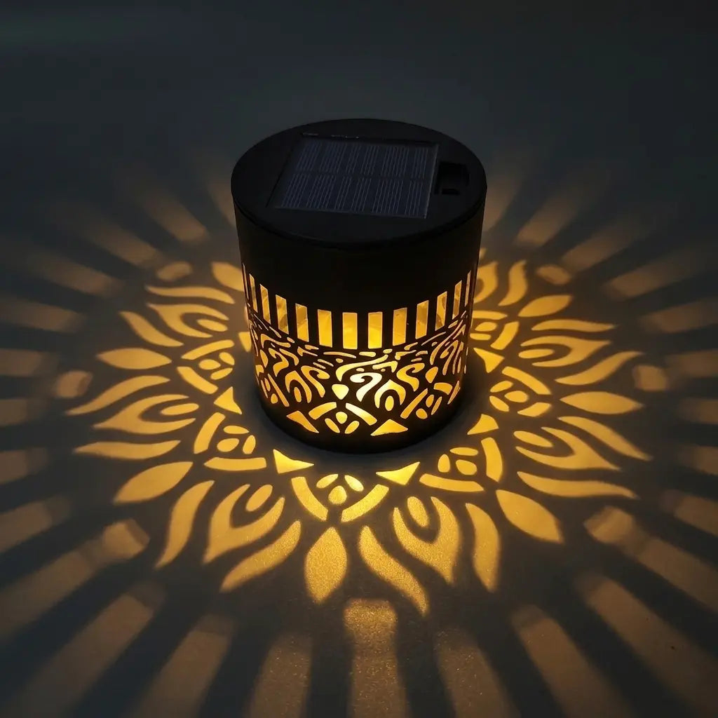 Fleur de Lumière™ – Lampe Solaire à Projection