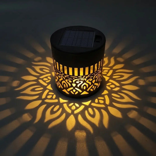 Fleur de Lumière™ – Lampe Solaire à Projection