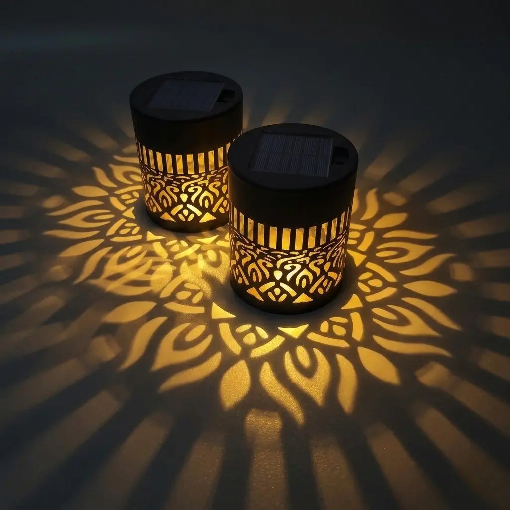 Fleur de Lumière™ – Lampe Solaire à Projection