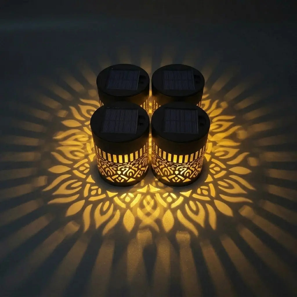 Fleur de Lumière™ – Lampe Solaire à Projection