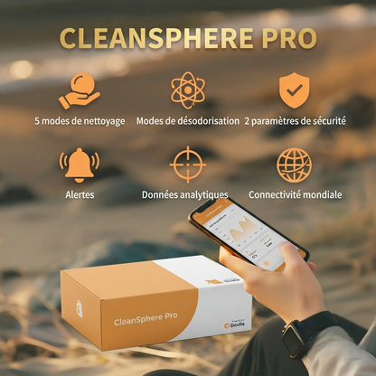 CleanSphere Pro - Litière Automatique Intelligente pour Chats