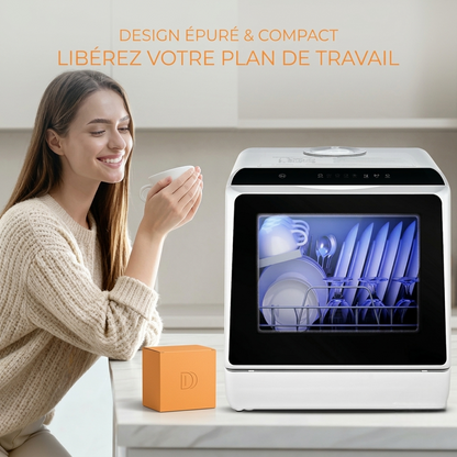 AquaNova™ | Lave-vaisselle Portable Compact Sans Installation