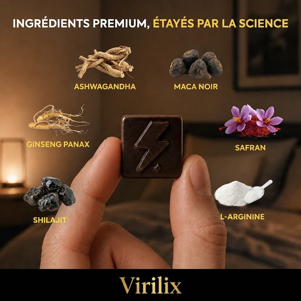 Virilix - Gommes à Mâcher Pour la Virilité