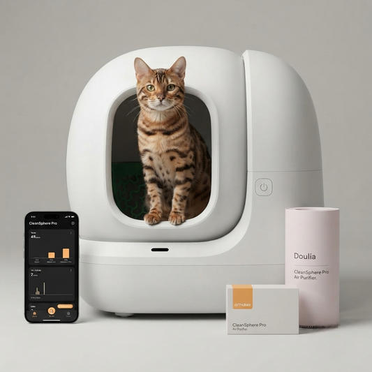 CleanSphere Pro - Litière Automatique Intelligente pour Chats