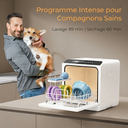 AquaNova™ | Lave-vaisselle Portable Compact Sans Installation