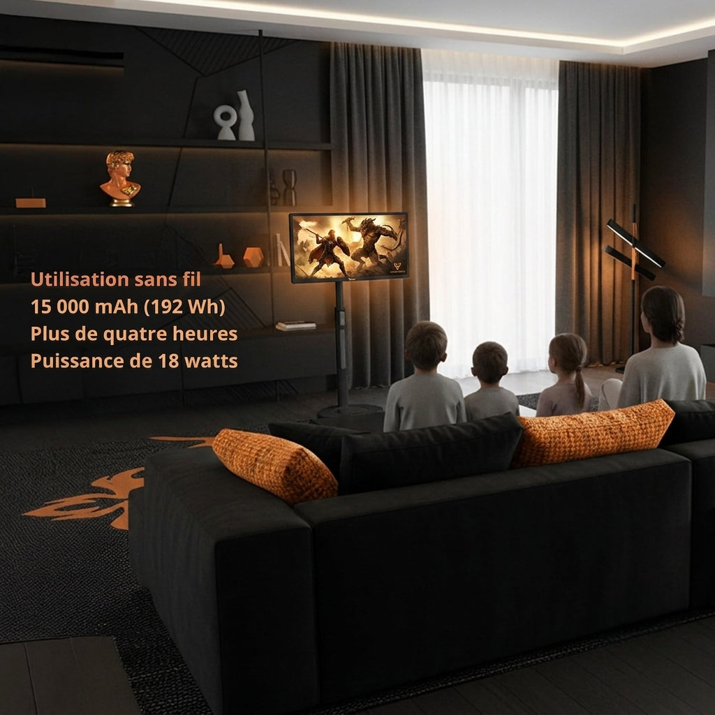 NovaScreen™ 32 – Écran Tactile Intelligent Portable 4K