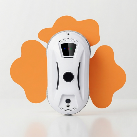 CrystalBot™ Pro – Robot Nettoyeur de Vitres Intelligent avec Télécommande