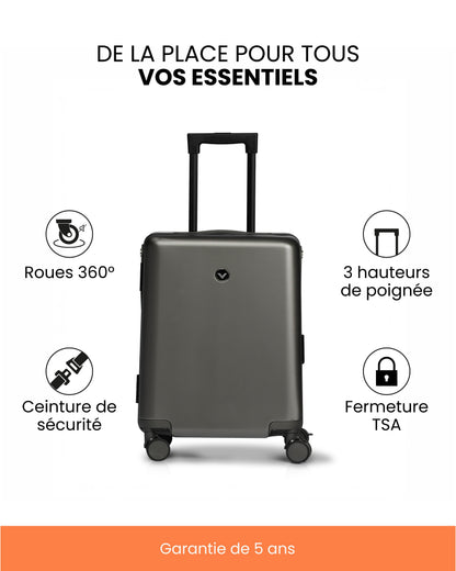 KiddyRide™ – Valise Cabine avec Siège Enfant Intégré