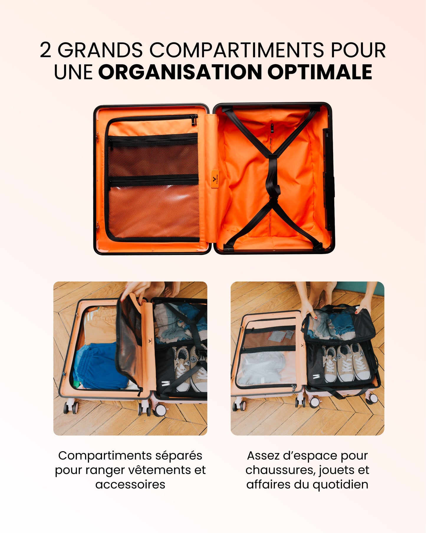 KiddyRide™ – Valise Cabine avec Siège Enfant Intégré