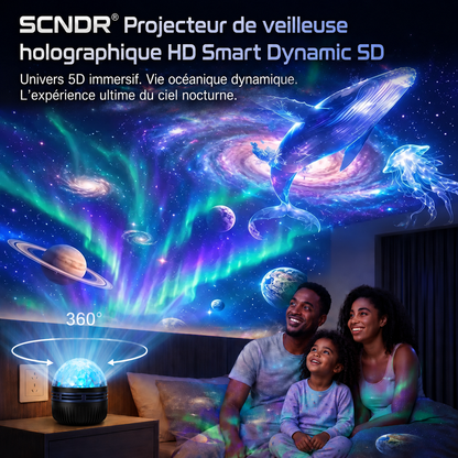 GalaxyDome™ – Projecteur Ciel Étoilé Holographique 360°