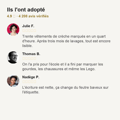 avis clients
