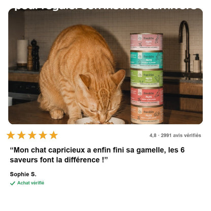 avis — Multipack Filets 6 Saveurs pour Chat – FelinRégal™