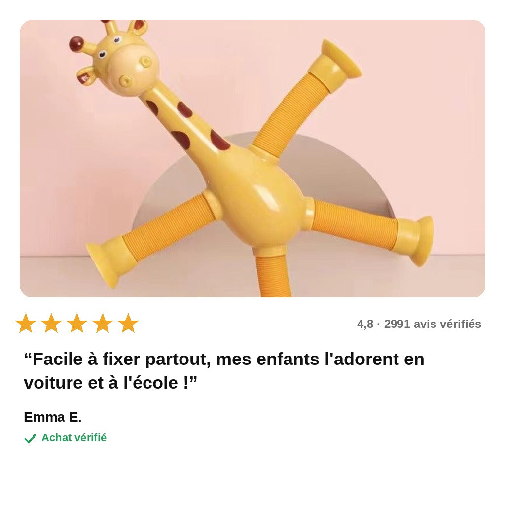 avis — GiraFun™ – Girafe Ventouse Télescopique