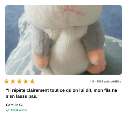 avis — ÉchoHam™ – Le Hamster en Peluche qui Répète Vos Mots