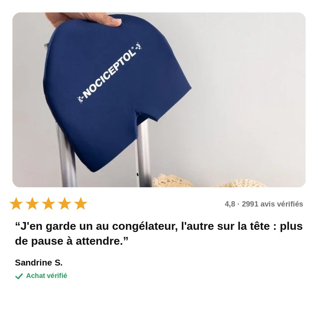 avis — FroidZen™ – Bonnet Gel Froid avec Cache-Yeux, Taille Unique