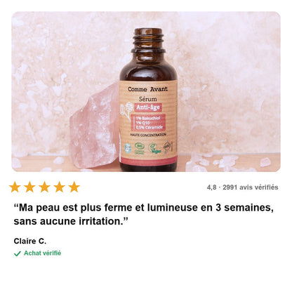 avis — BakuLift™ – Sérum Anti-Âge Bakuchiol & Q10