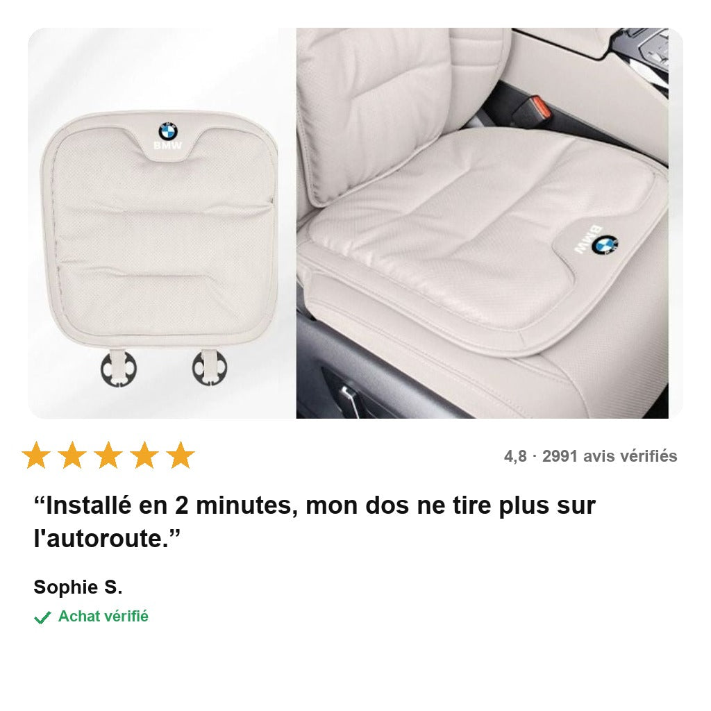 avis — Coussin de Soutien Lombaire LumboDrive™ pour Voiture