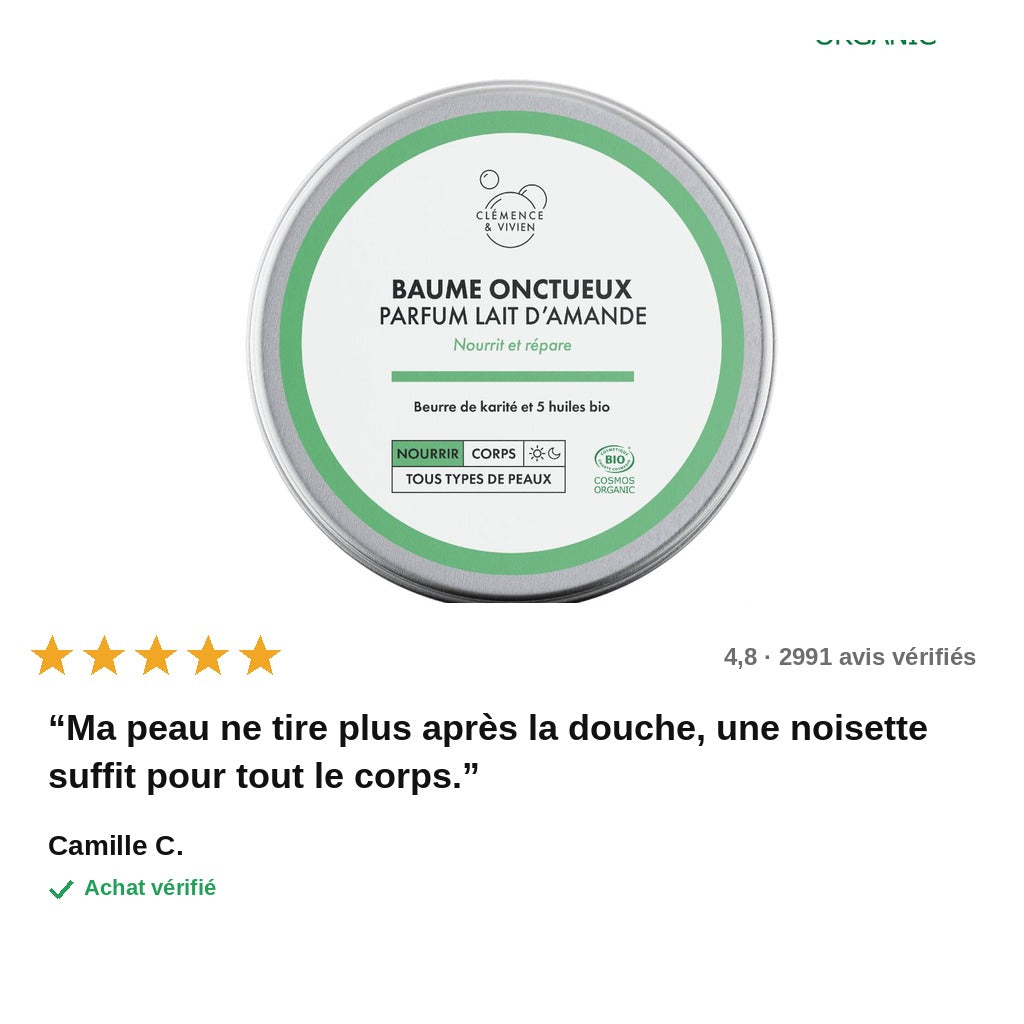 avis — KaritCalm™ – Crème Solide au Beurre de Karité, Plantain & Poudre de Jujubier