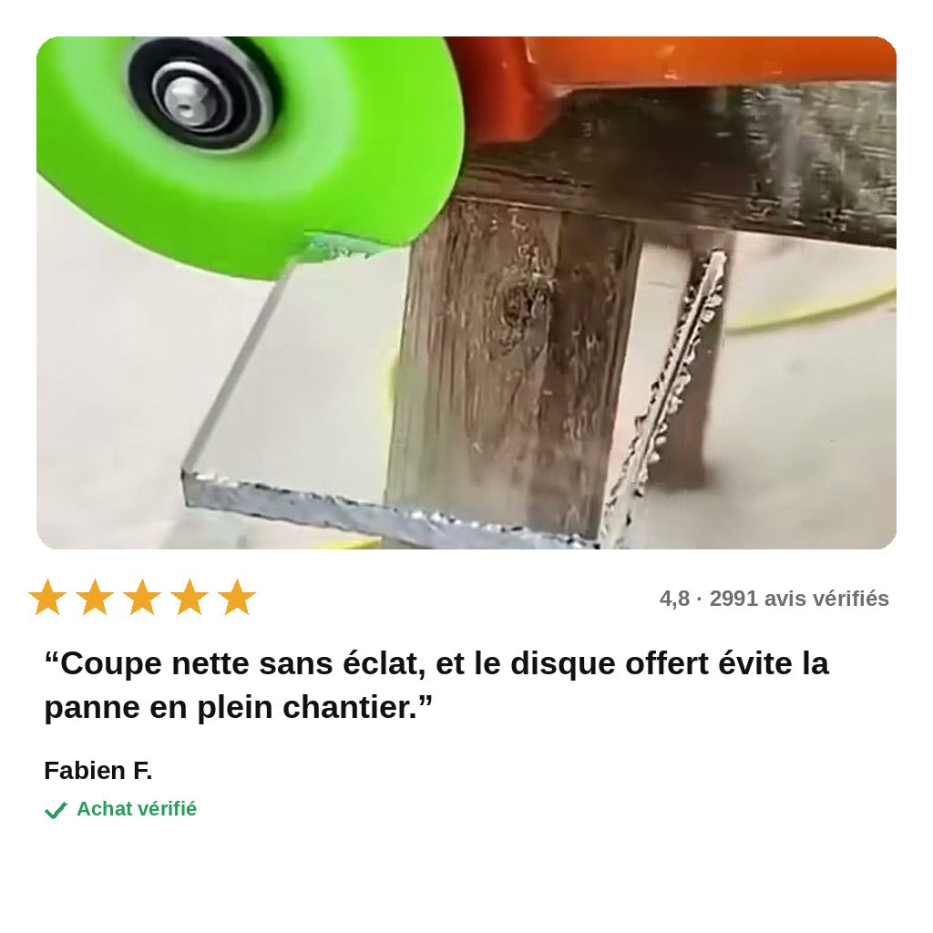avis — DiamCoupe™ – Disque Diamant pour Carrelage, Marbre & Verre