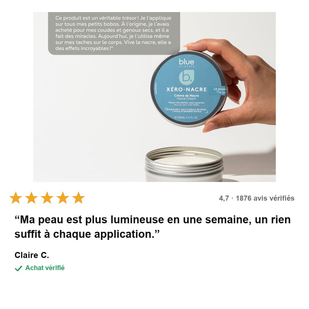 avis — Nacréa™ – Crème Nacrée Éclat Visage & Corps