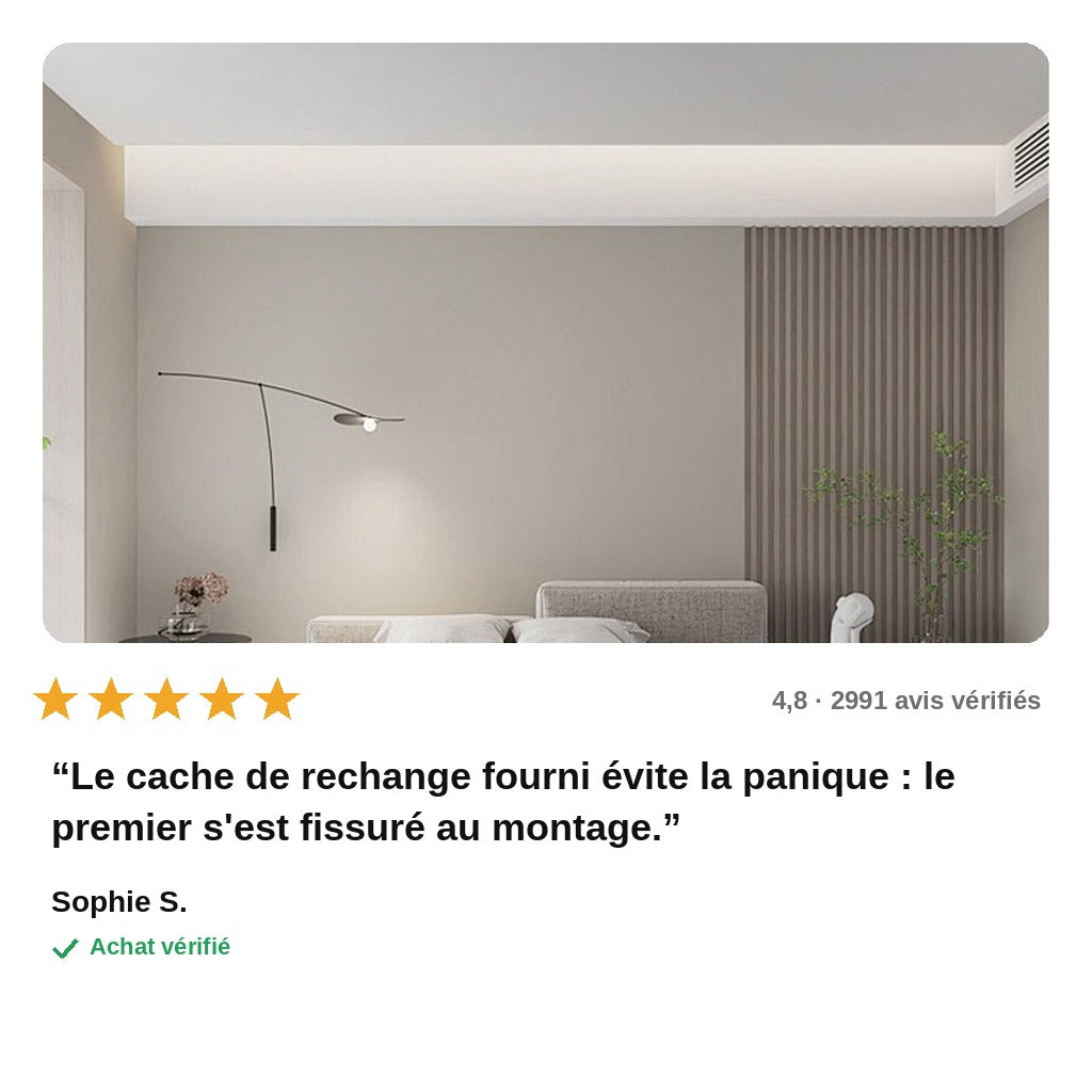 avis — Lustre Cristal Auréa™