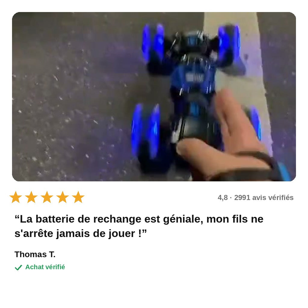 avis — DriftGeste™ — Voiture Télécommandée 4x4 à Contrôle Gestuel