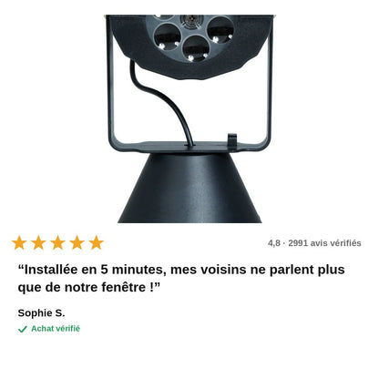 avis — LumaFête™ – Projecteur de Films Animés pour Fenêtre, Halloween & Noël