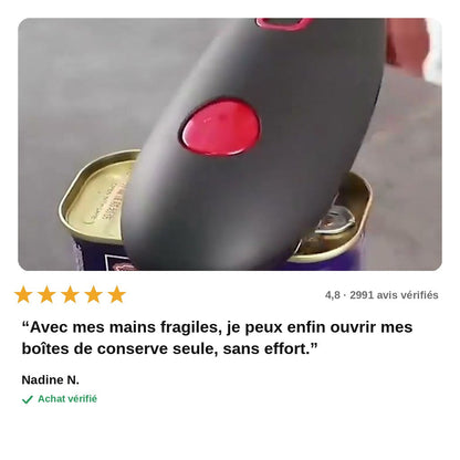 avis — OuvriMax™ – Ouvre-Boîte Électrique Automatique Sans Effort