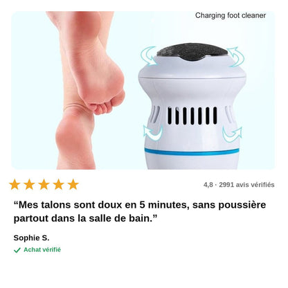 avis — Ponceuse à Pieds Électrique avec Aspiration Intégrée
