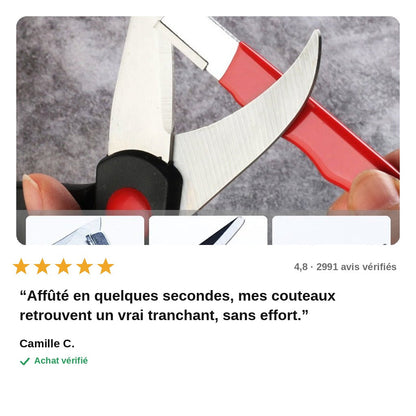 avis — Affûteur Diamant Portable pour Couteaux et Ciseaux