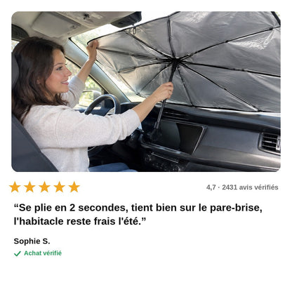 avis — Parasol Pare-Brise Pliant Anti-UV