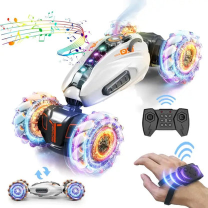 couleur Blanc — DriftGeste™ — Voiture Télécommandée 4x4 à Contrôle Gestuel