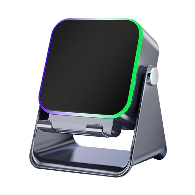 situation — SonoGlow™ – Support Téléphone Enceinte à Induction 5-en-1