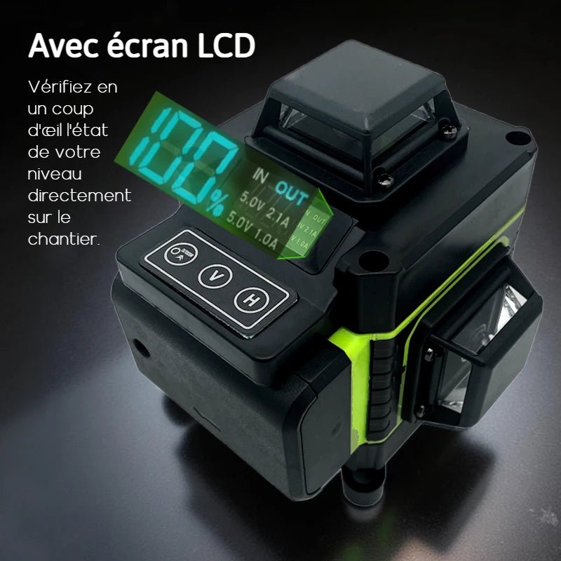 situation — AutoNivo4D™ – Niveau Laser 4D Autonivelant 16 Lignes