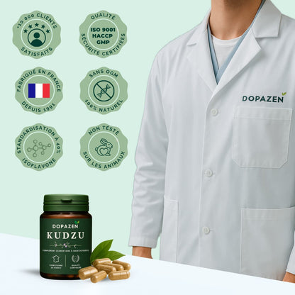 situation — KudzuZen™ – Extrait de Racine de Kudzu, 40 mg d'Isoflavones