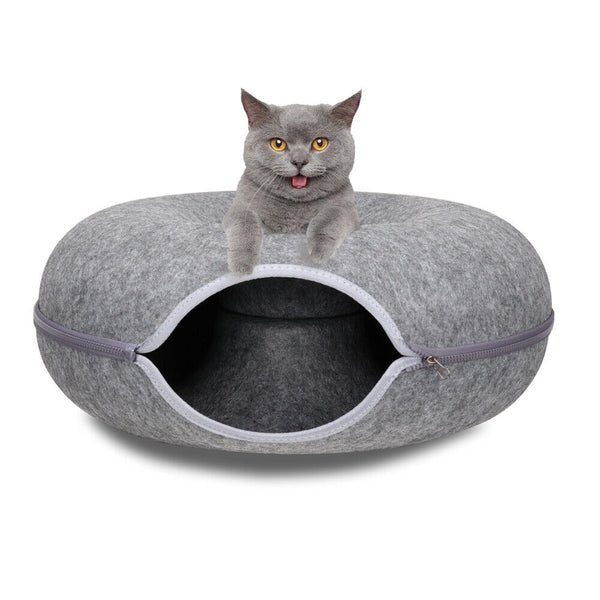 situation — CoconChat™ – Tunnel-Nid pour Chat, Repaire Douillet et Ludique