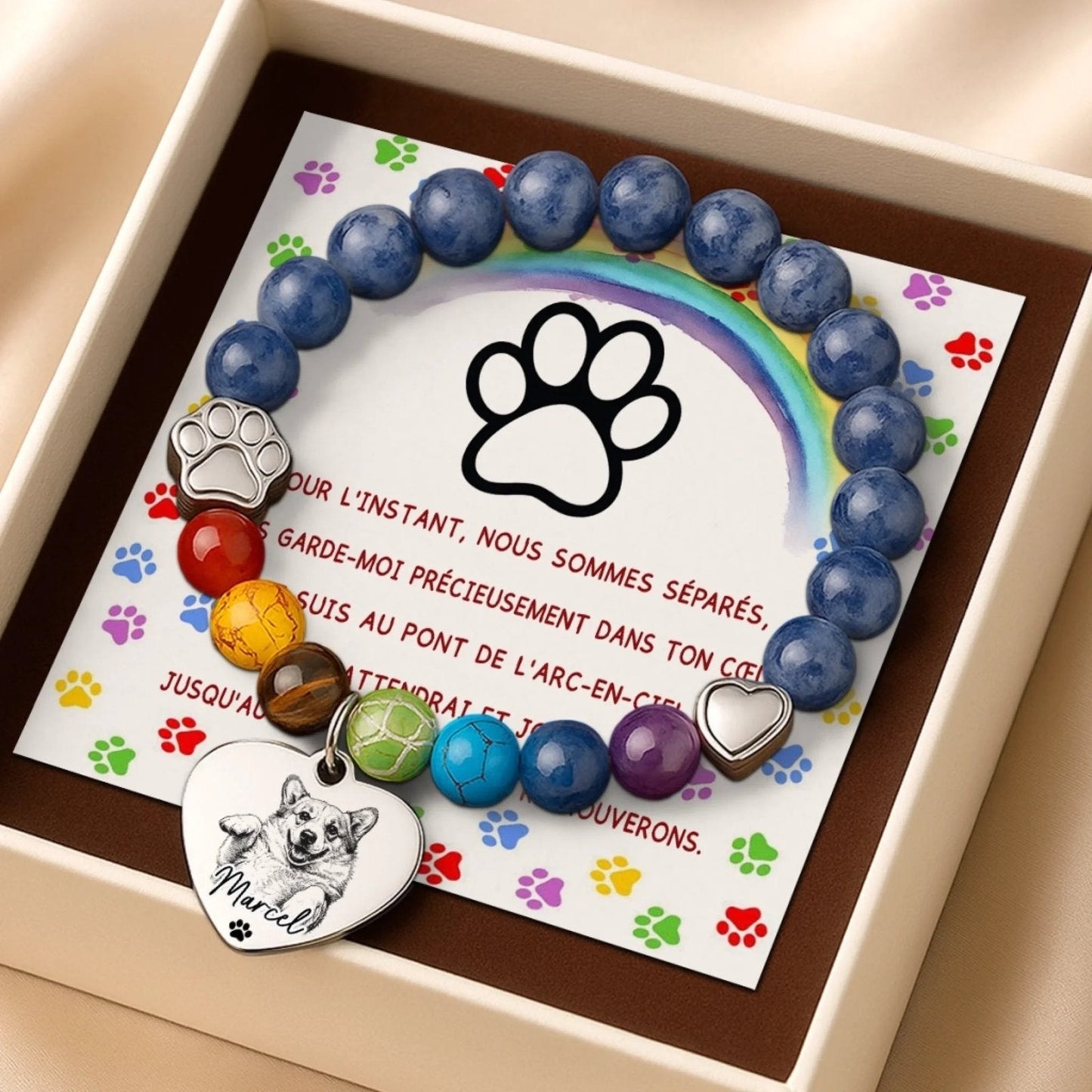 situation — Bracelet Souvenir Personnalisé Photo – Hommage à Votre Animal