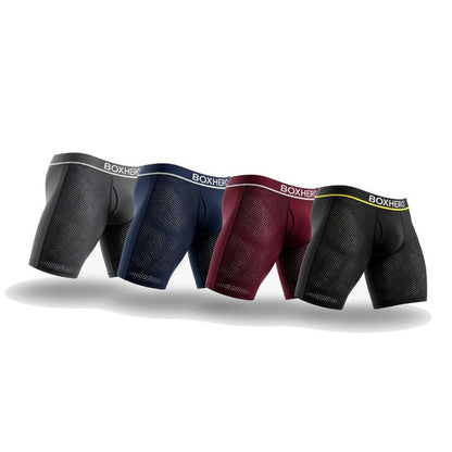 packshot — Boxer Homme en Fibre de Bambou – Anti-Frottement & Forme Garantie