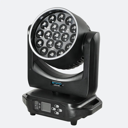 situation — Lyre LED DJ Pro HaloPulse™ – Tête Mobile RGBW Anneau Halo 19×15W