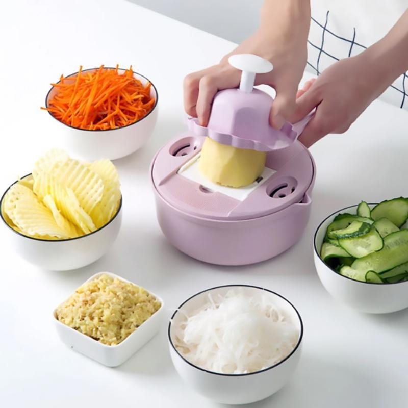 packshot — Mandoline multifonction à lames interchangeables