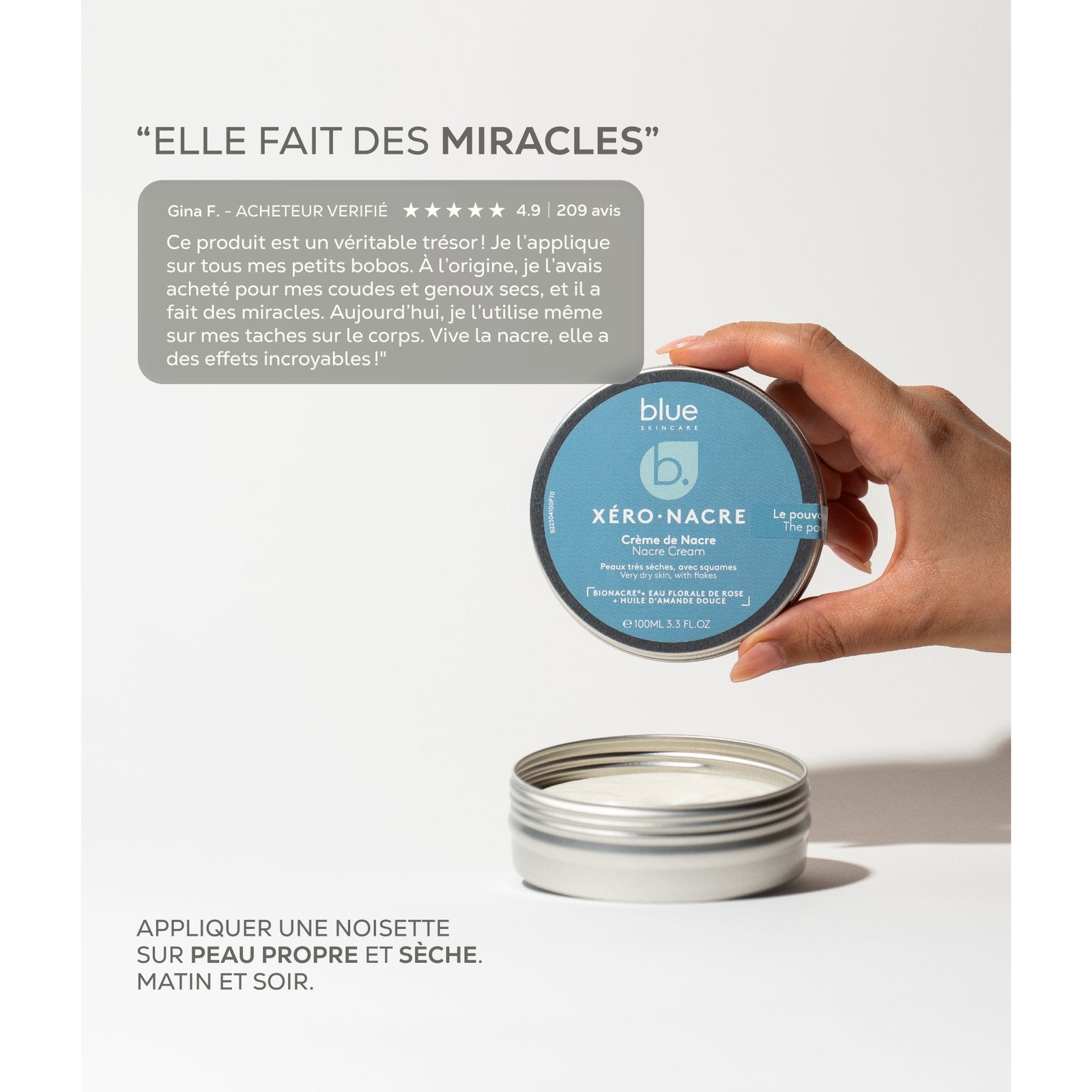 situation — Nacréa™ – Crème Nacrée Éclat Visage & Corps