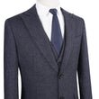 packshot — Costume 3 Pièces Tweed Chevron — Style Rétro Gentleman