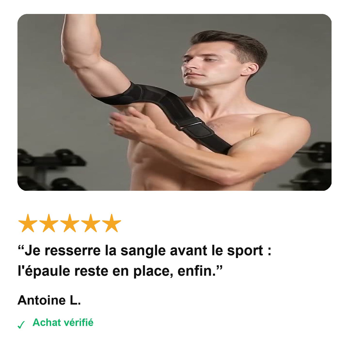 Avis client — Antoine L.